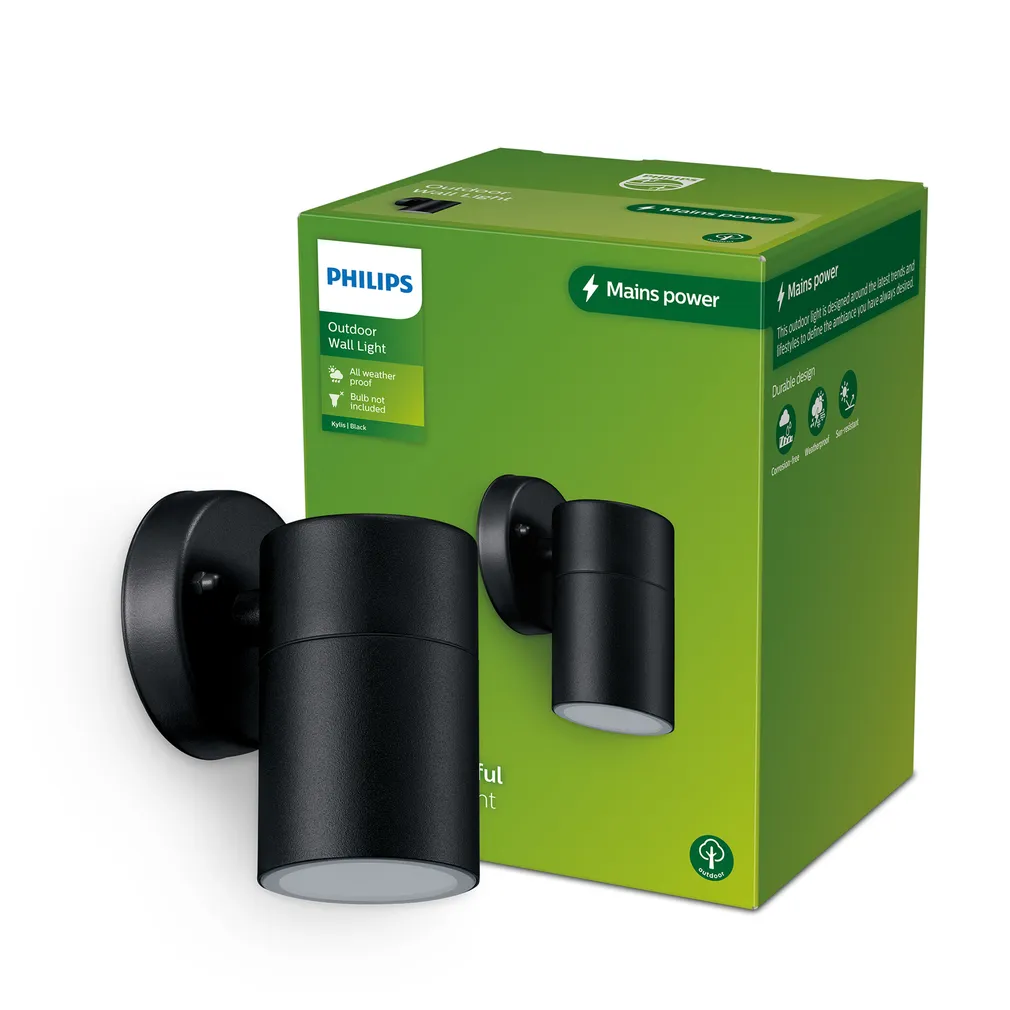 VÄLISVALGUSTI KYLIS MAX 25W MUST