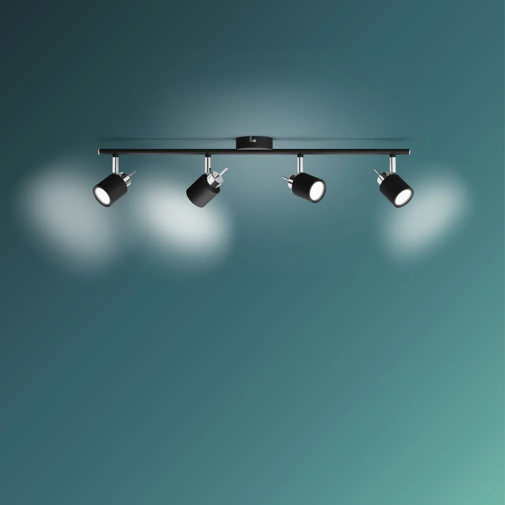 KOHTVALGUSTI MERANTI 4X35W 230V MUST