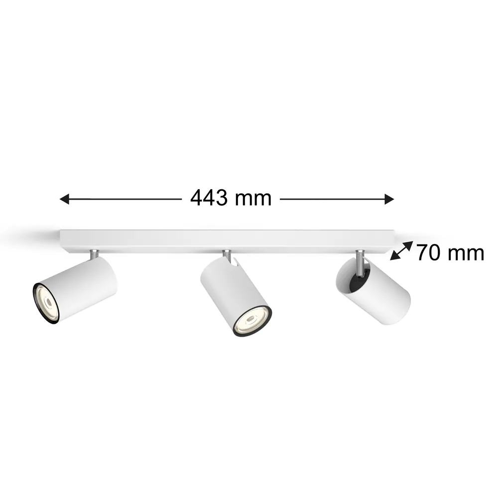 KOHTVALGUSTI KOSIPO 3XNW 230V VALGE