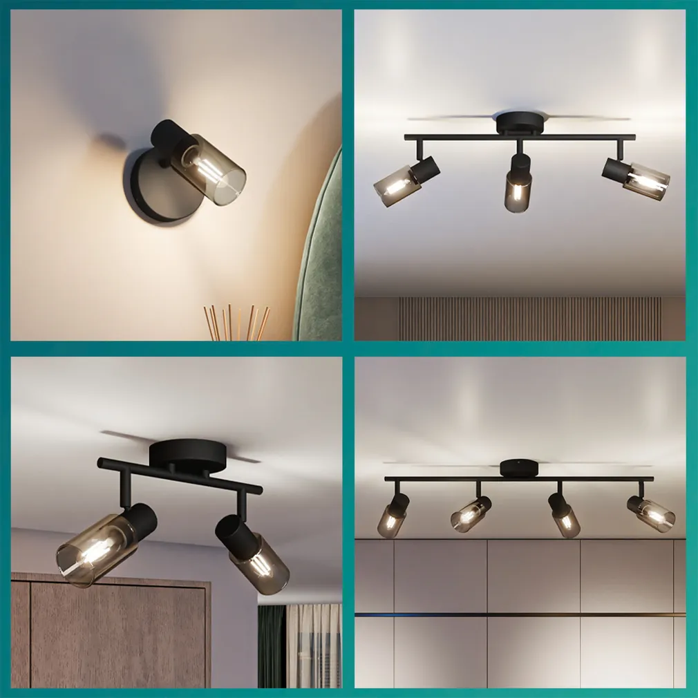 KOHTVALGUSTI PALMS SPOT 3X25W ÜMMARGUNE MUST