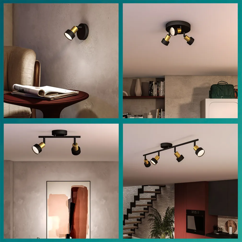 KOHTVALGUSTI CONDUIT SPOT 3X35W MUST-MESSING