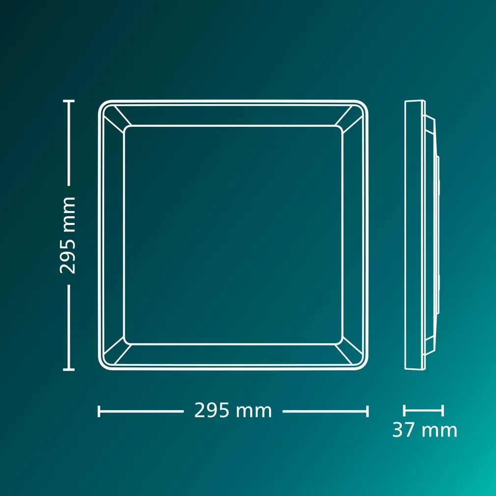 LAEVALGUSTI VALEN CL650 13W 22-27-40-6500K RUUT VALGE