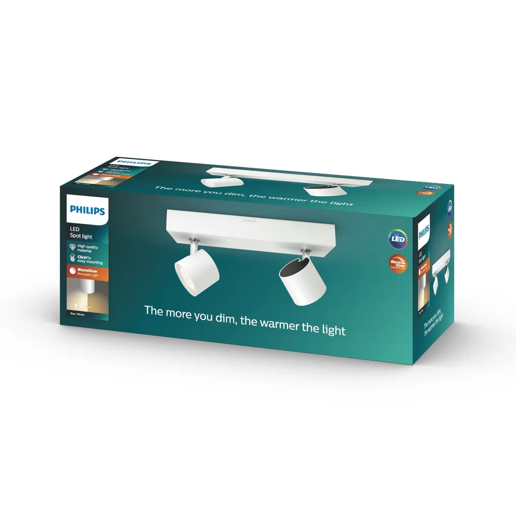 KOHTVALGUSTI STAR 2X4.5W SELV VALGE