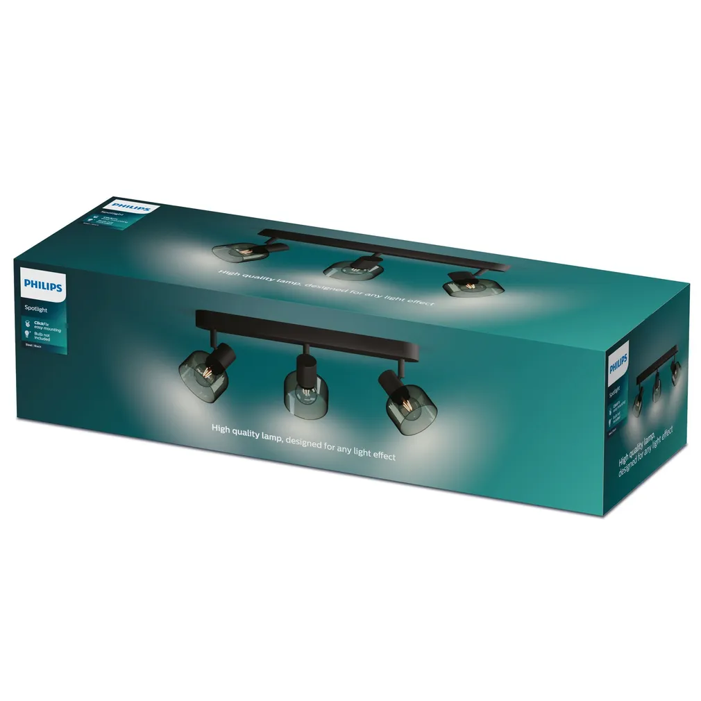 KOHTVALGUSTI SLEET SPOT 3X25W MUST