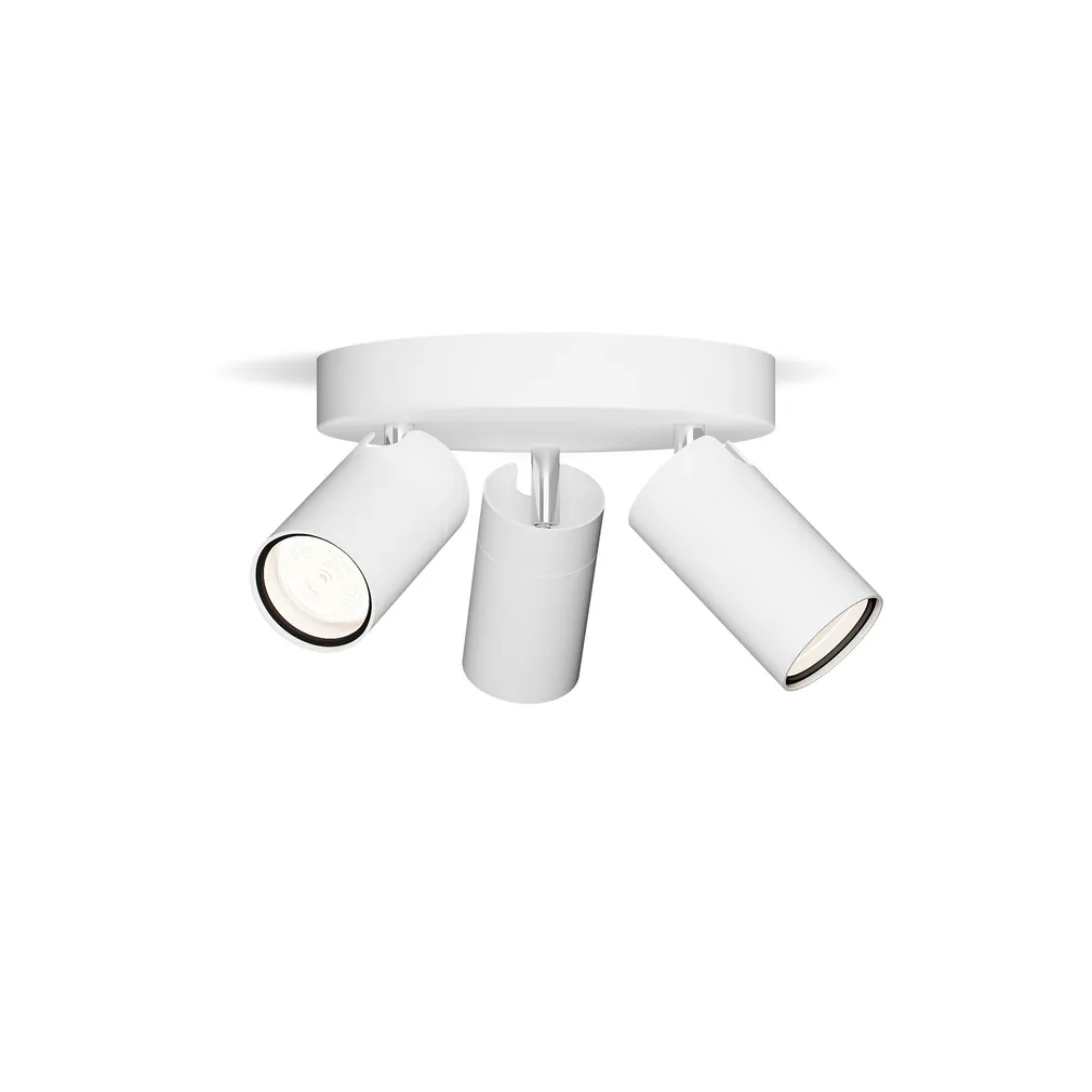 KOHTVALGUSTI KOSIPO SPOT 3X5W IP44 ÜMMARGUNE VALGE