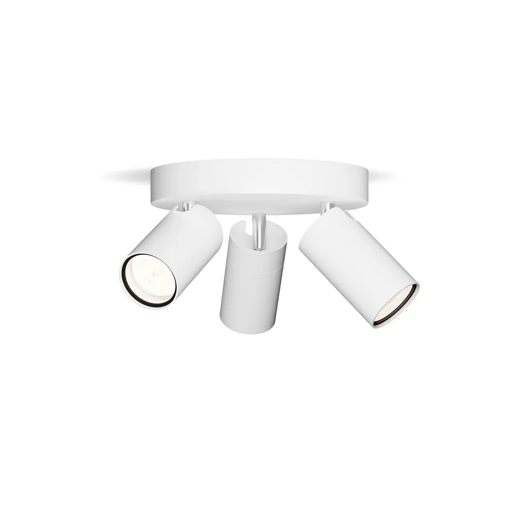 KOHTVALGUSTI KOSIPO SPOT 3X5W IP44 ÜMMARGUNE VALGE