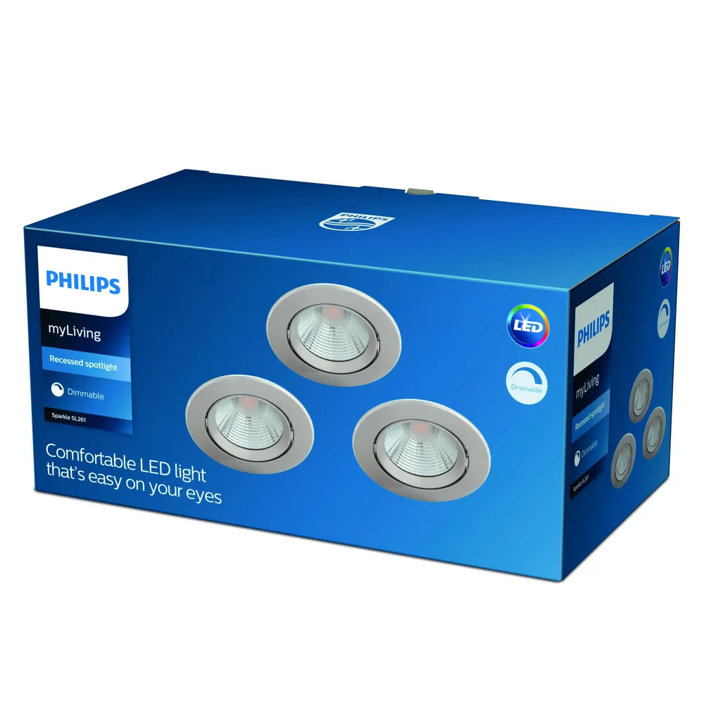 ALLVALGUSTI SPARKLE SL261 070 5.5W 2700K R NIKKEL 3TK