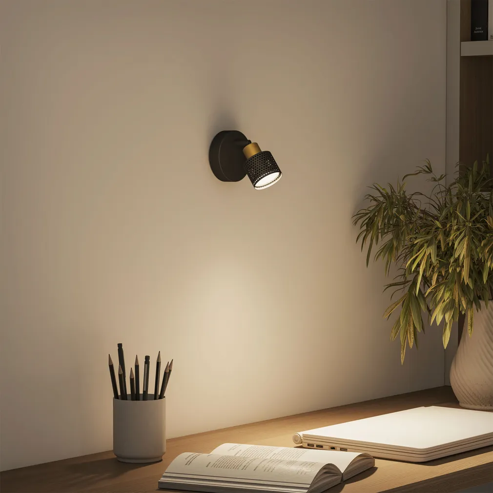 KOHTVALGUSTI NIALL SPOT 35W MUST-MESSING