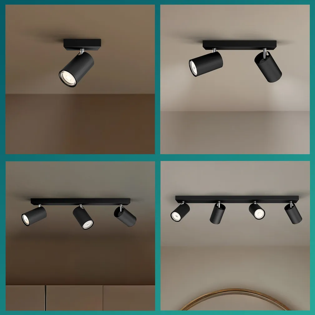 KOHTVALGUSTI KOSIPO 4XNW 230V MUST