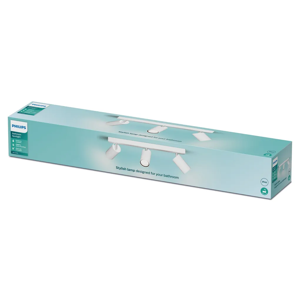 KOHTVALGUSTI KOSIPO SPOT 3X5W IP44 VALGE