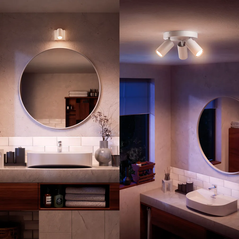 KOHTVALGUSTI KOSIPO SPOT 3X5W IP44 VALGE