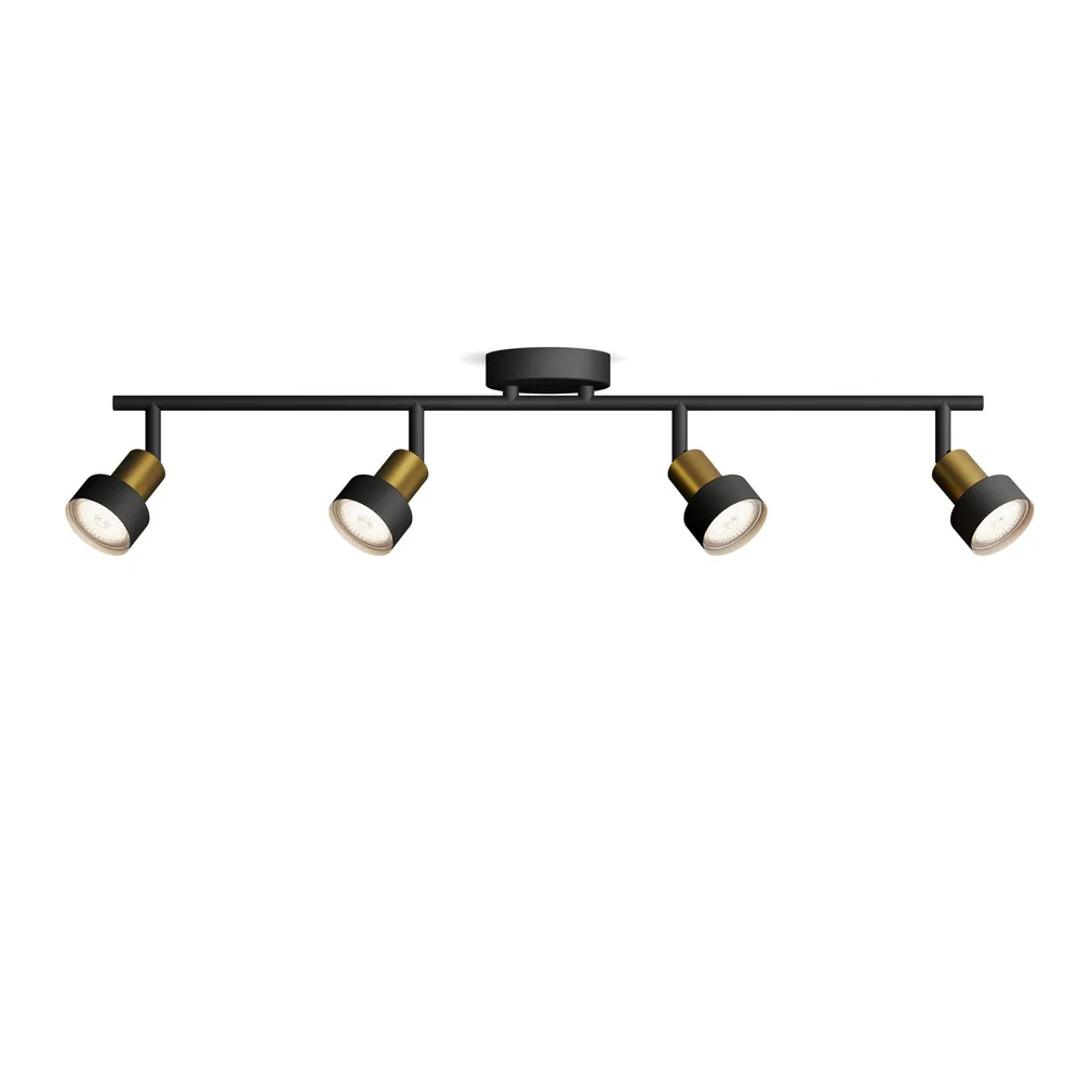 KOHTVALGUSTI CONDUIT SPOT 4X35W MUST-MESSING