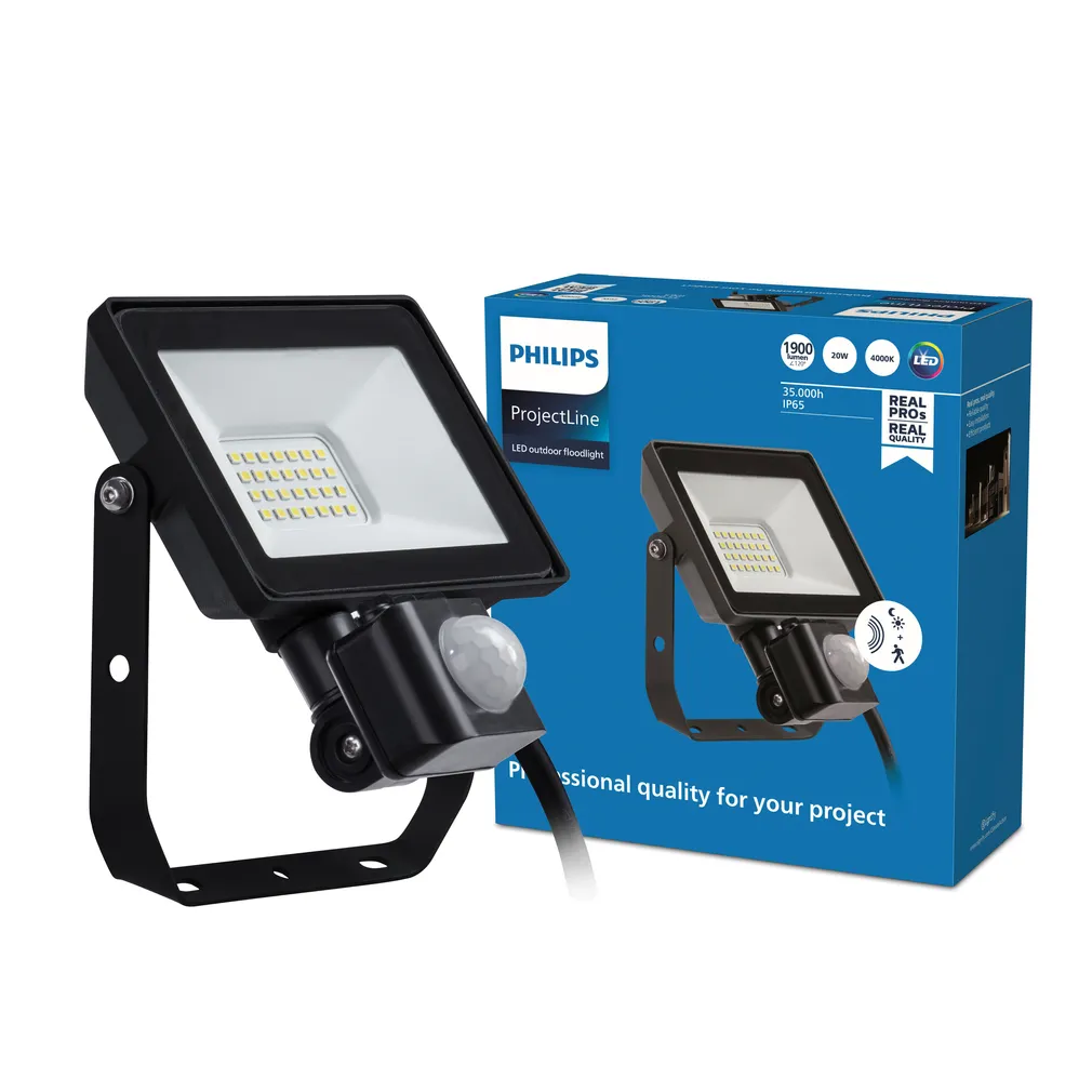 LED PROŽEKTOR PROJECTLINE 20W 4000K SENSOR