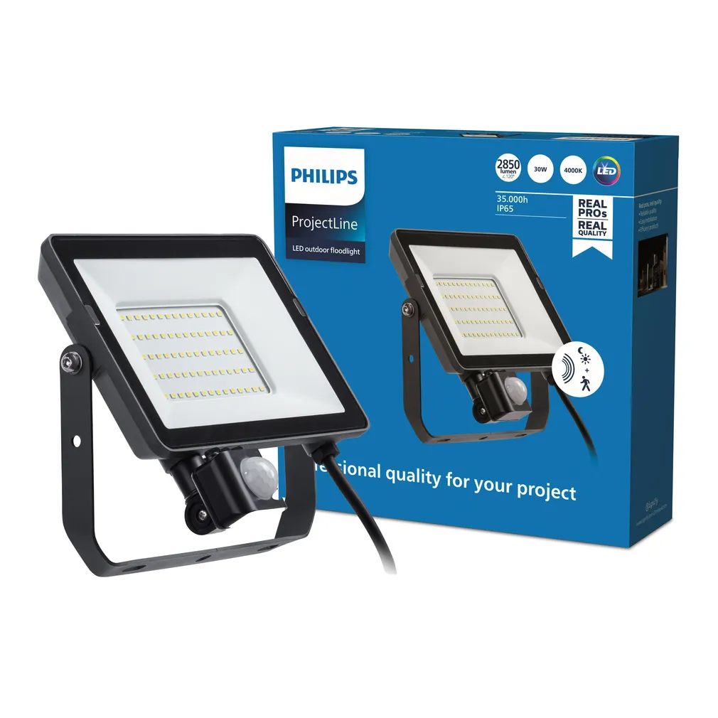 LED PROŽEKTOR PROJECTLINE 30W 4000K SENSOR