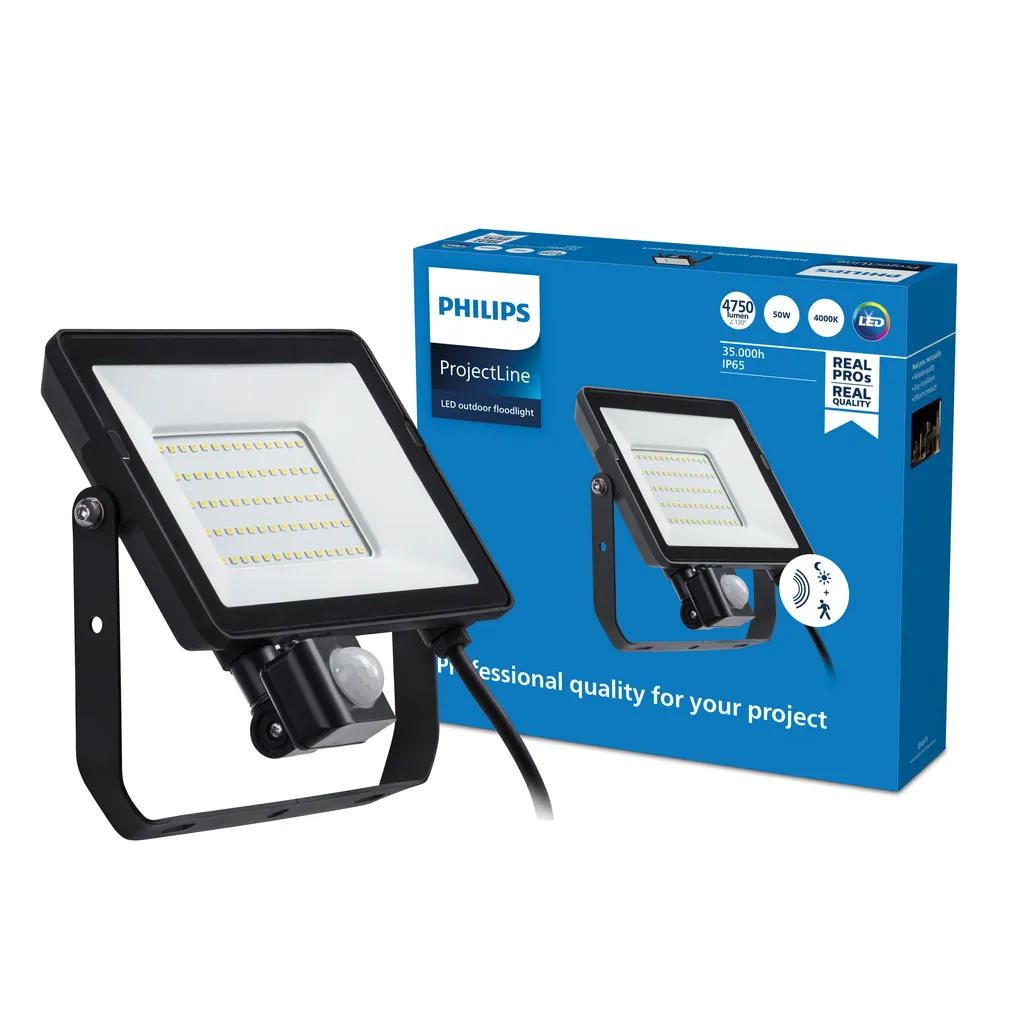 LED PROŽEKTOR PROJECTLINE 50W 4000K SENSOR