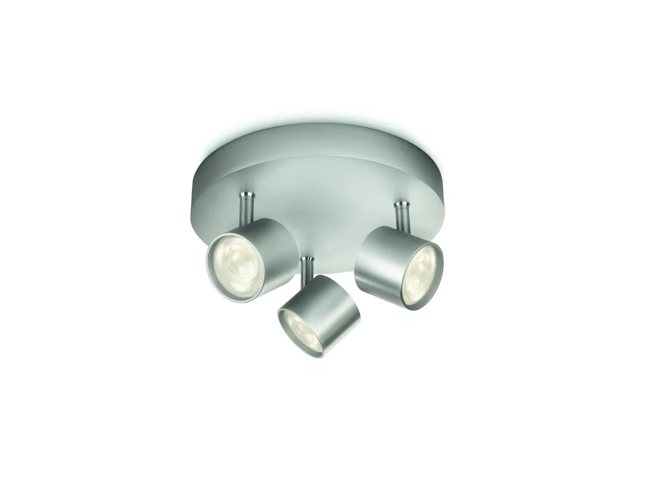 KOHTVALGUSTI STAR 3X4.5W SELV ALUMIINIUM