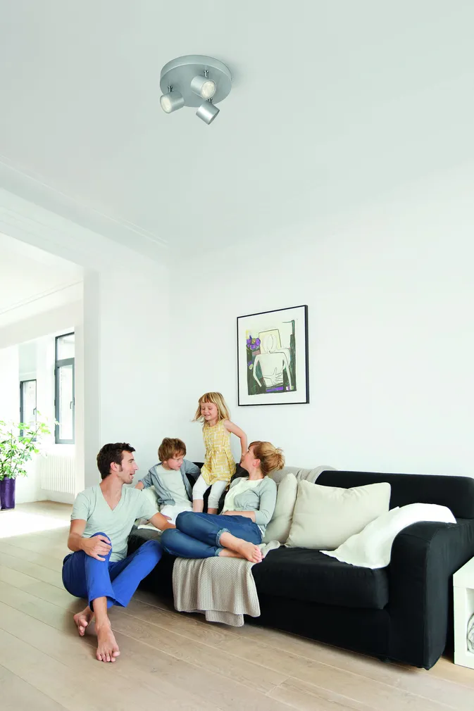 KOHTVALGUSTI STAR 3X4.5W SELV ALUMIINIUM