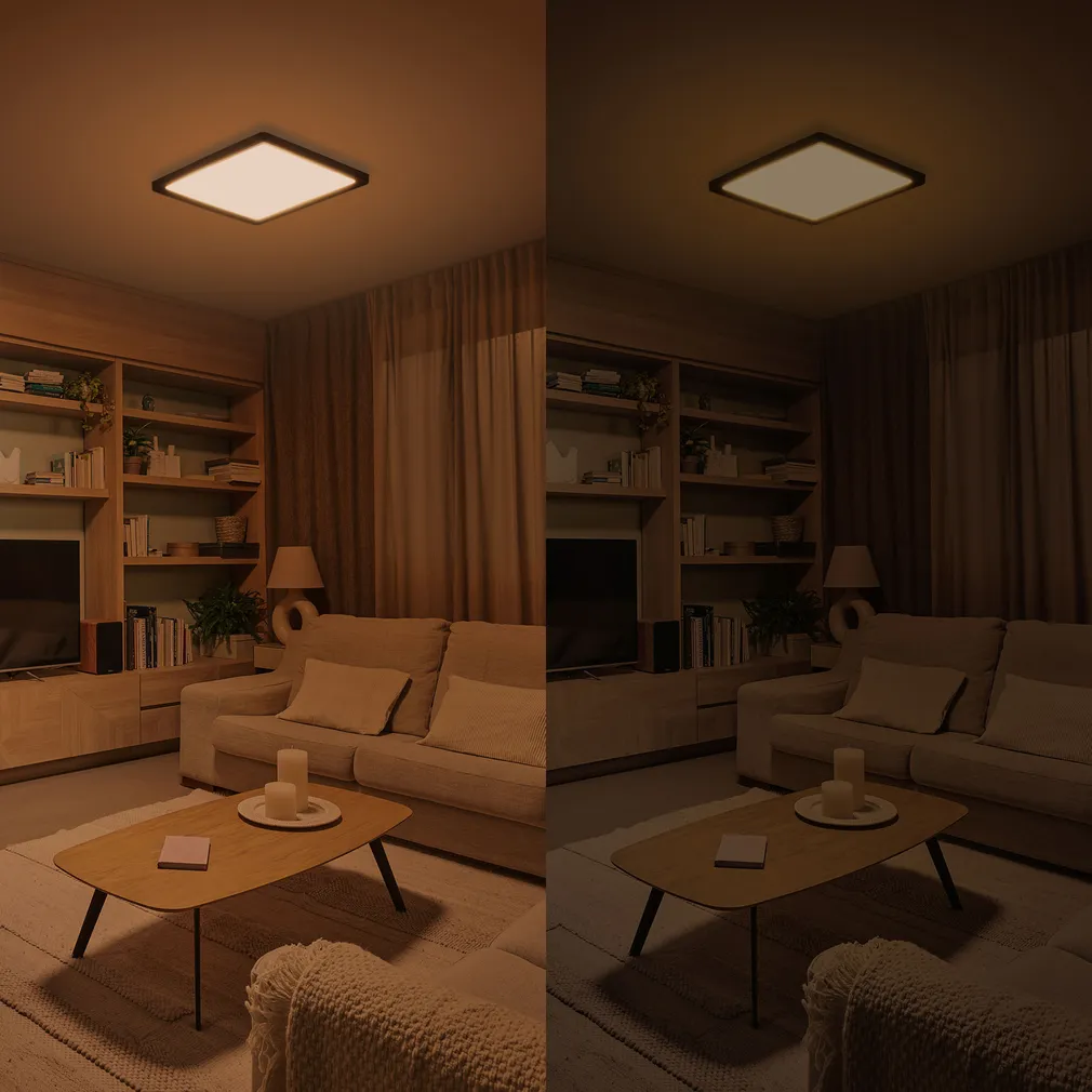 PLAFOON VALEN CL650 17W 22-27-40-6500K RUUT MUST