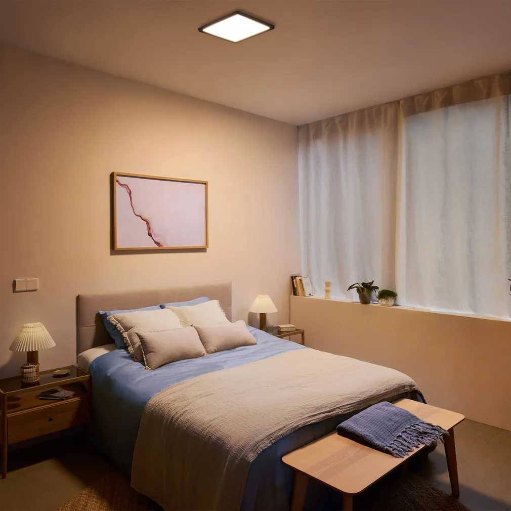 PLAFOON VALEN CL650 17W 22-27-40-6500K RUUT MUST