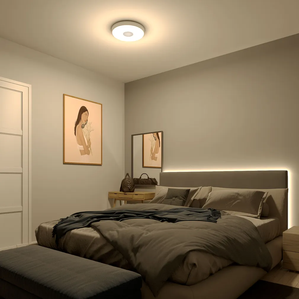 PLAFOON COINER SS 24W 2700K VALGE