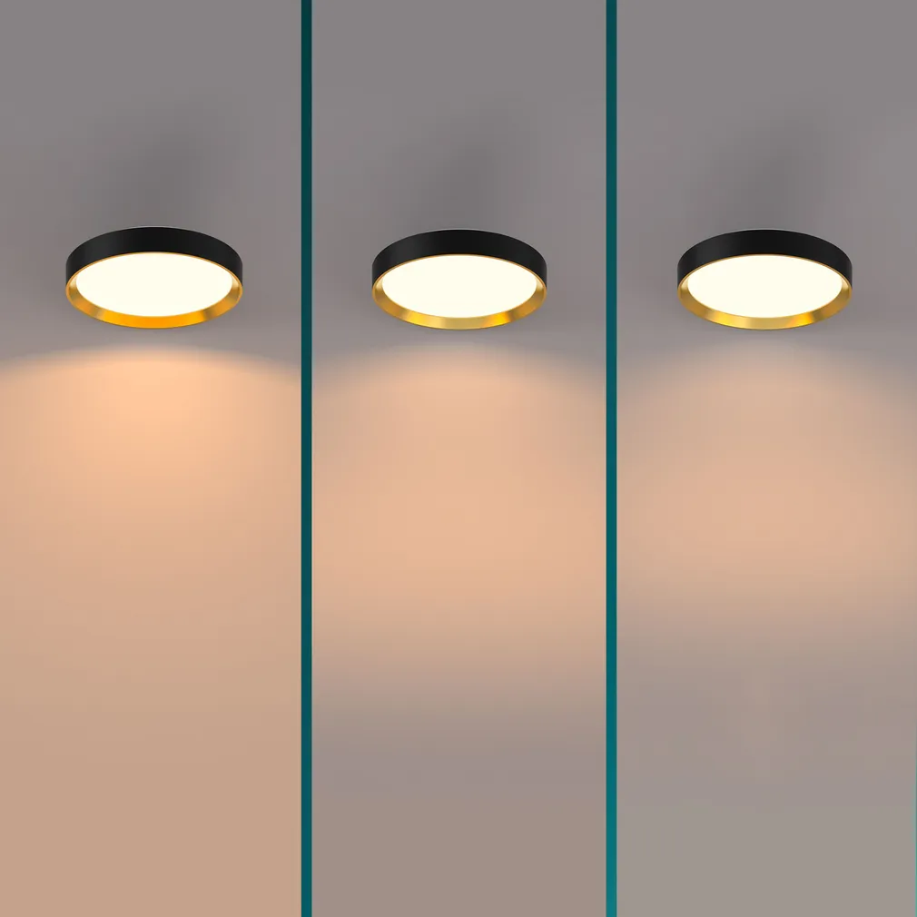 PLAFOON HANNO SS 24W 2700K KULDNE-MUST