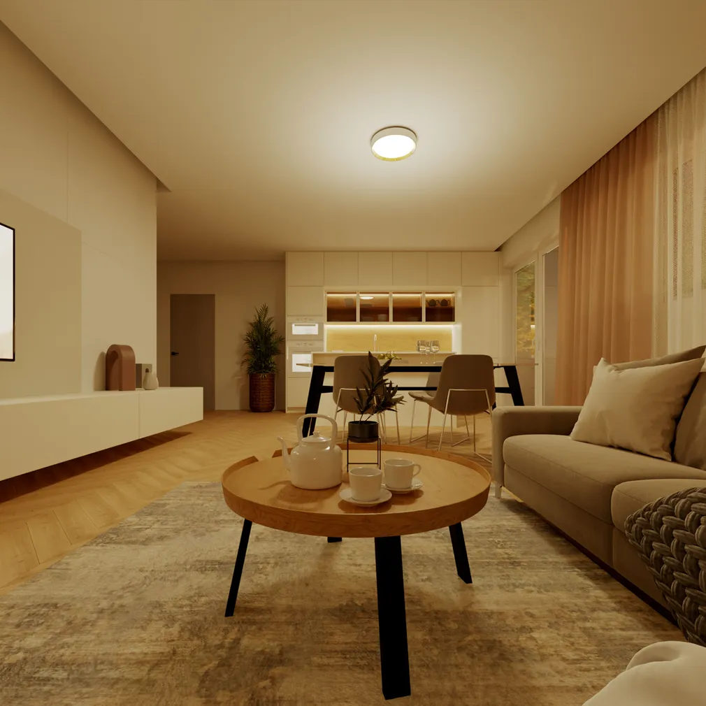 PLAFOON HANNO SS 24W 2700K KULDNE-VALGE