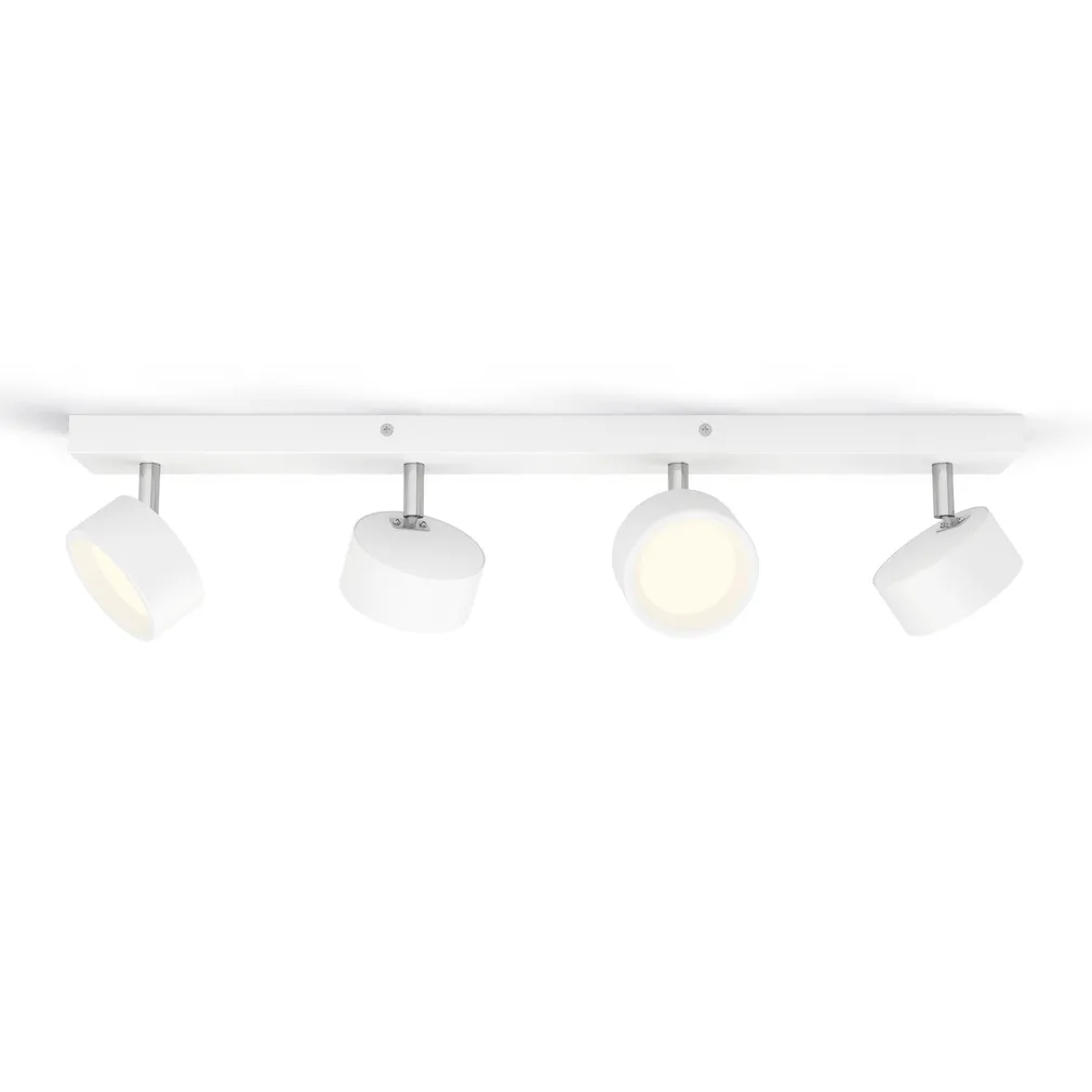 KOHTVALGUSTI BRACIA SPOT 4X5.5W 2700K VALGE