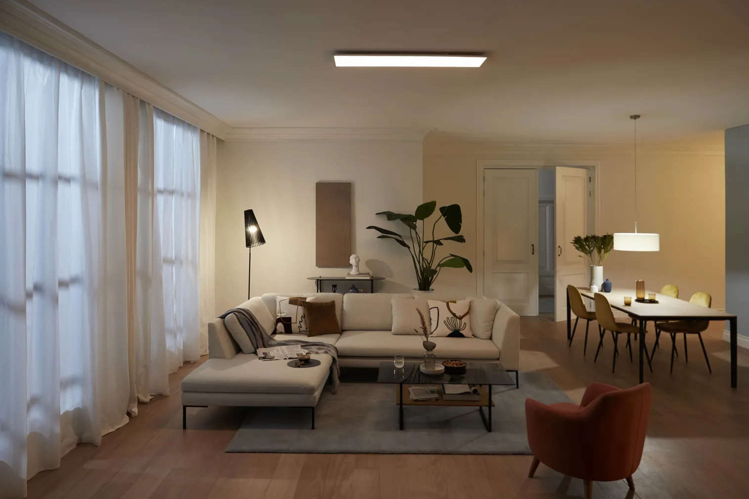 LAEVALGUSTI TOUCH CL560 SS RT 36W 2700K RUUT VALGE