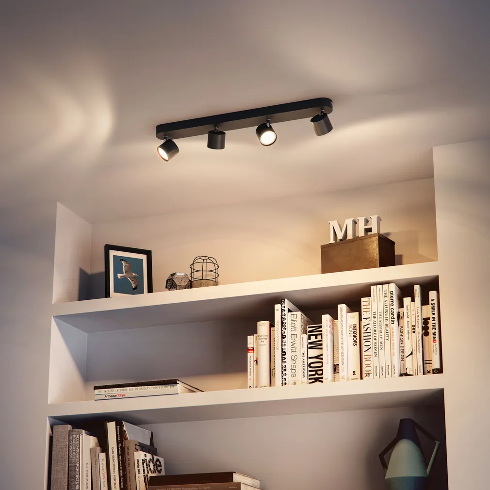 KOHTVALGUSTI STAR 4X4.5W SELV MUST