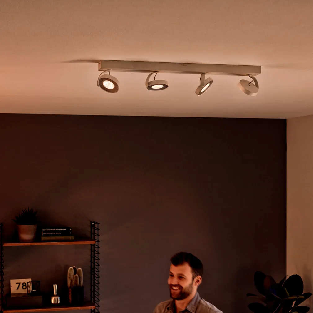 KOHTVALGUSTI CLOCKWORK 4X4.5W SELV VALGE