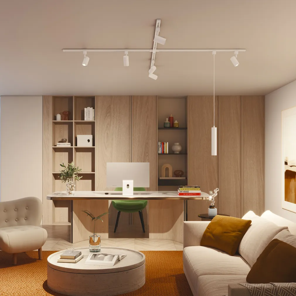 SIINIVALGUSTI EASYLINK PAXIE PD 1X5W VALGE