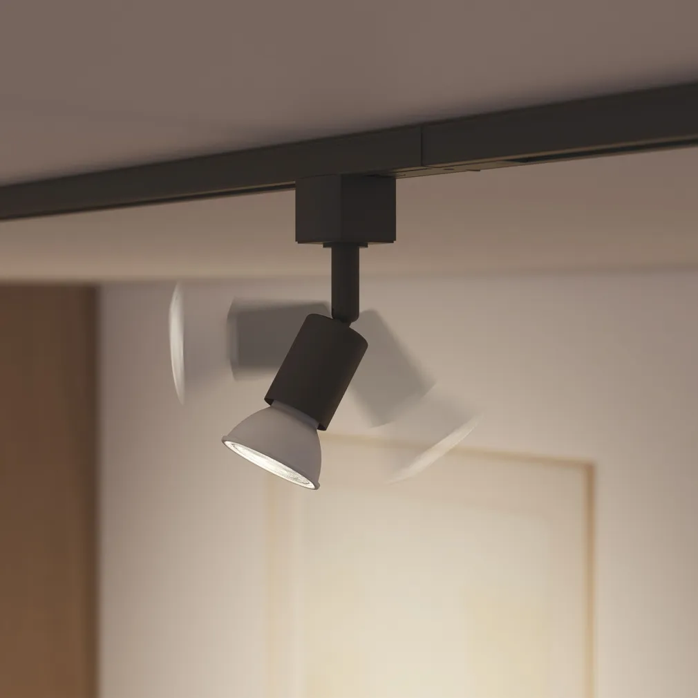 SIINIVALGUSTI EASYLINK TOBIA SP 3X5W MUST