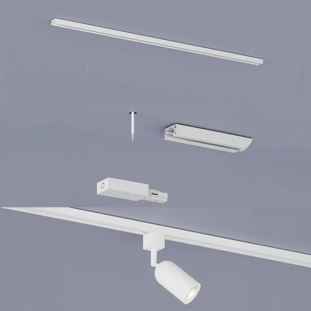 SIINIVALGUSTI EASYLINK SHEA SP 1X5W VALGE