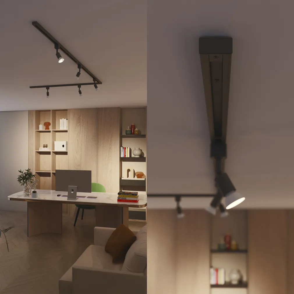 SIINIVALGUSTI EASYLINK TOBIA SP 1X5W MUST