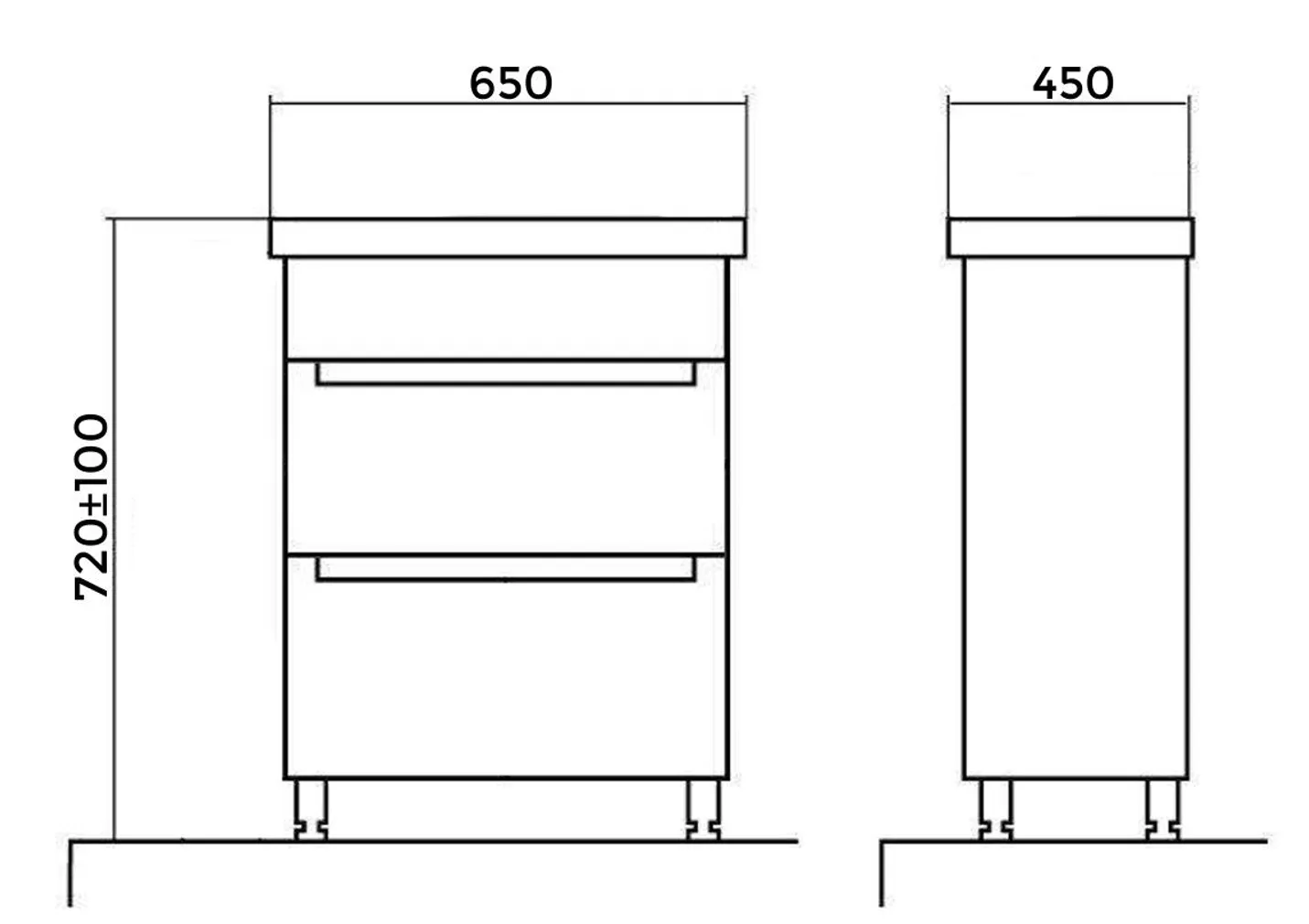 VALAMUKAPP AQUALINE PREMIUM ARTE 65CM VALAMUGA HALL MATT