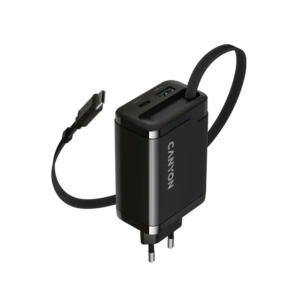 LAADIJA CANYON ONCHARGE 65RC USB-C KAABLIGA 65W 1XPD MUST