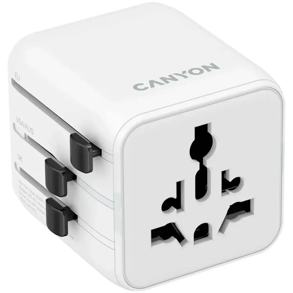 REISIADAPTER CANYON ONTOUR ONE EU/UK/US/AUS VALGE