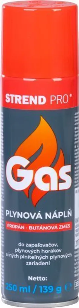 TÄITEGAAS SÜÜTAJALE PROPAAN-BUTAAN 139G/250ML