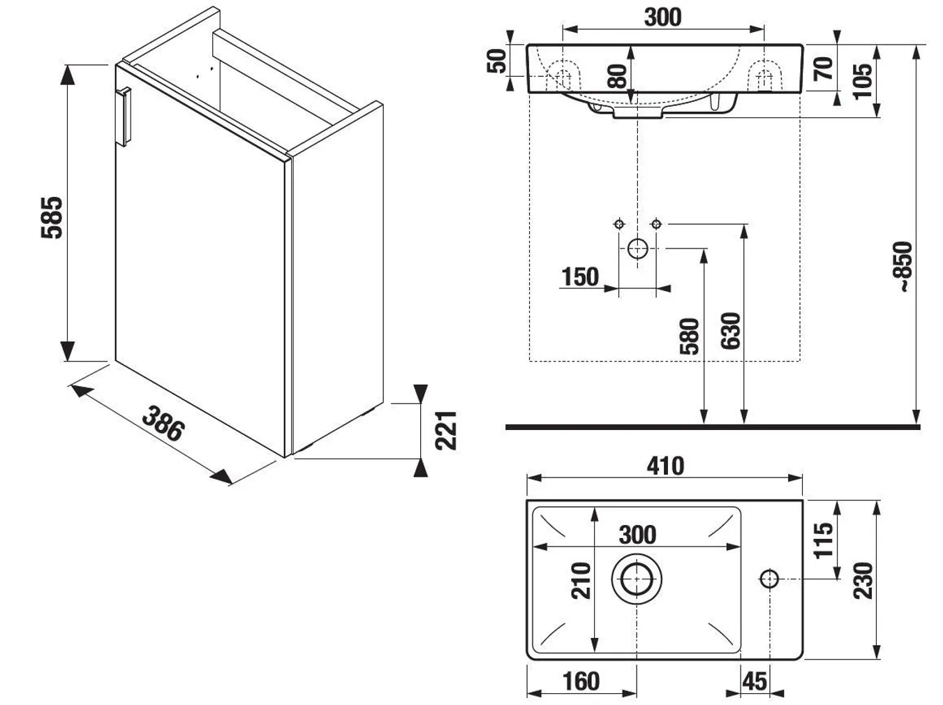 VALAMUKAPP JIKA PETIT 40X23CM VALAMUGA HALL