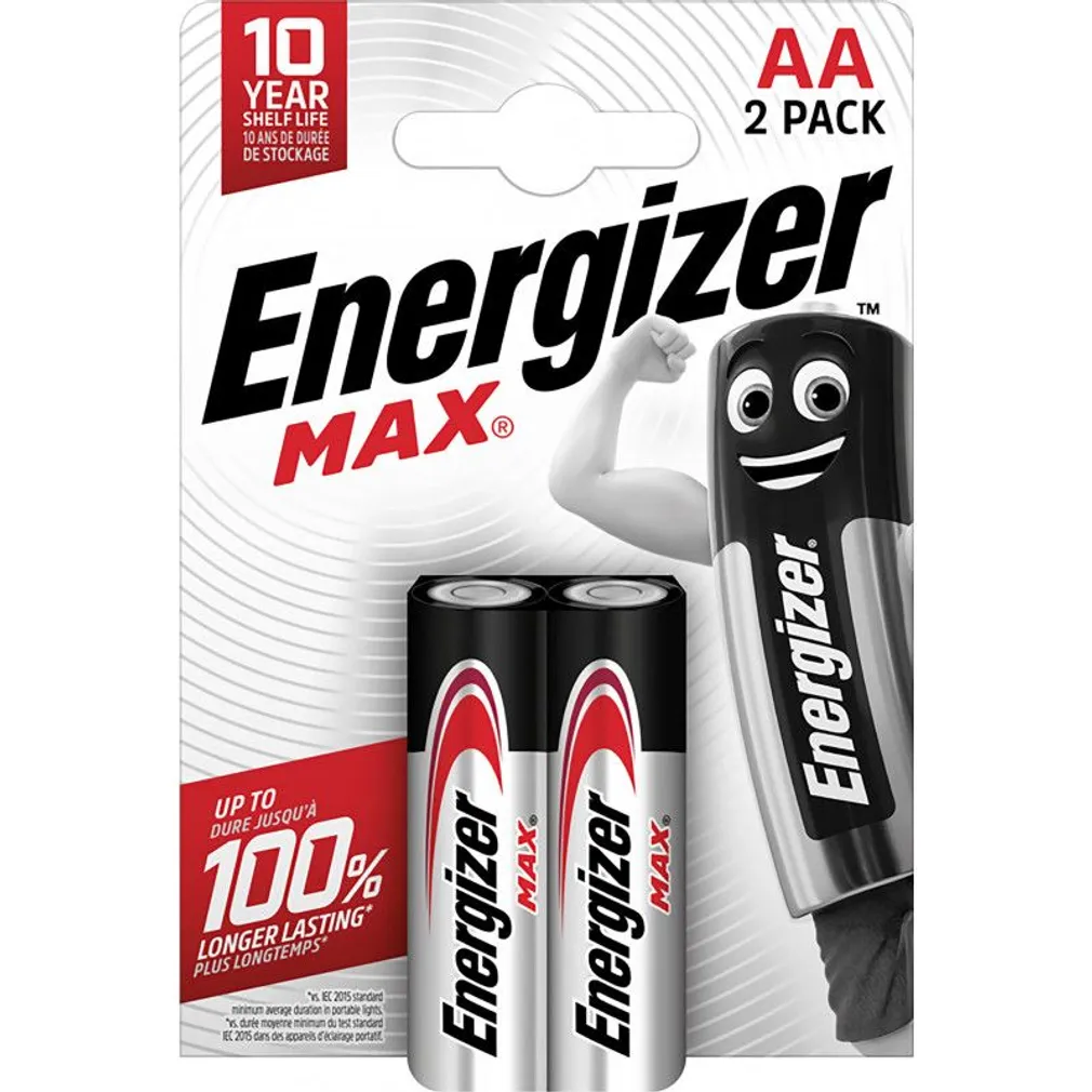 PATAREI ENERGIZER MAX ALKALINE AA 2TK PAKIS