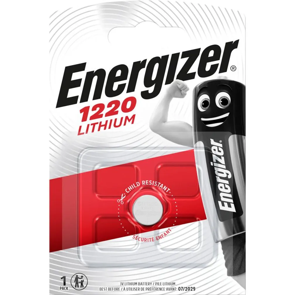 PATAREI ENERGIZER LITHIUM CR1220 3V