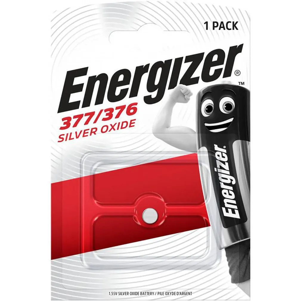 PATAREI ENERGIZER SILVER OXIDE 377/376 1,55V