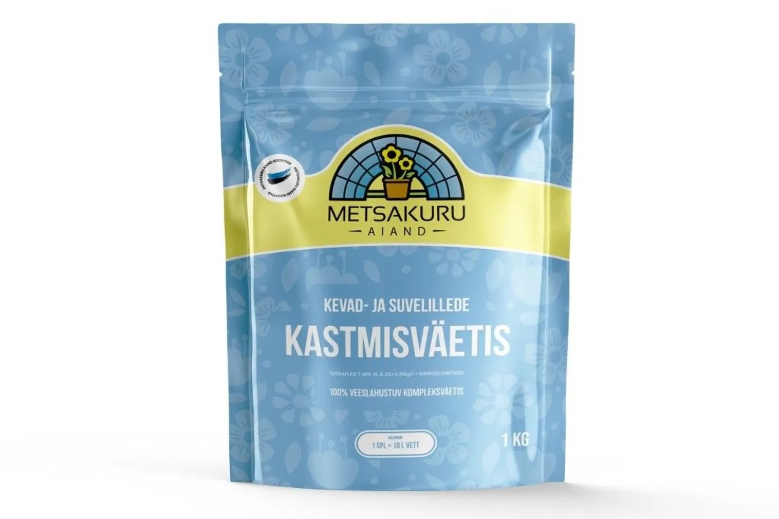 KEVAD-JA SUVELILLEDE KASTMSVÄETIS METSAKURU AIAND 1KG