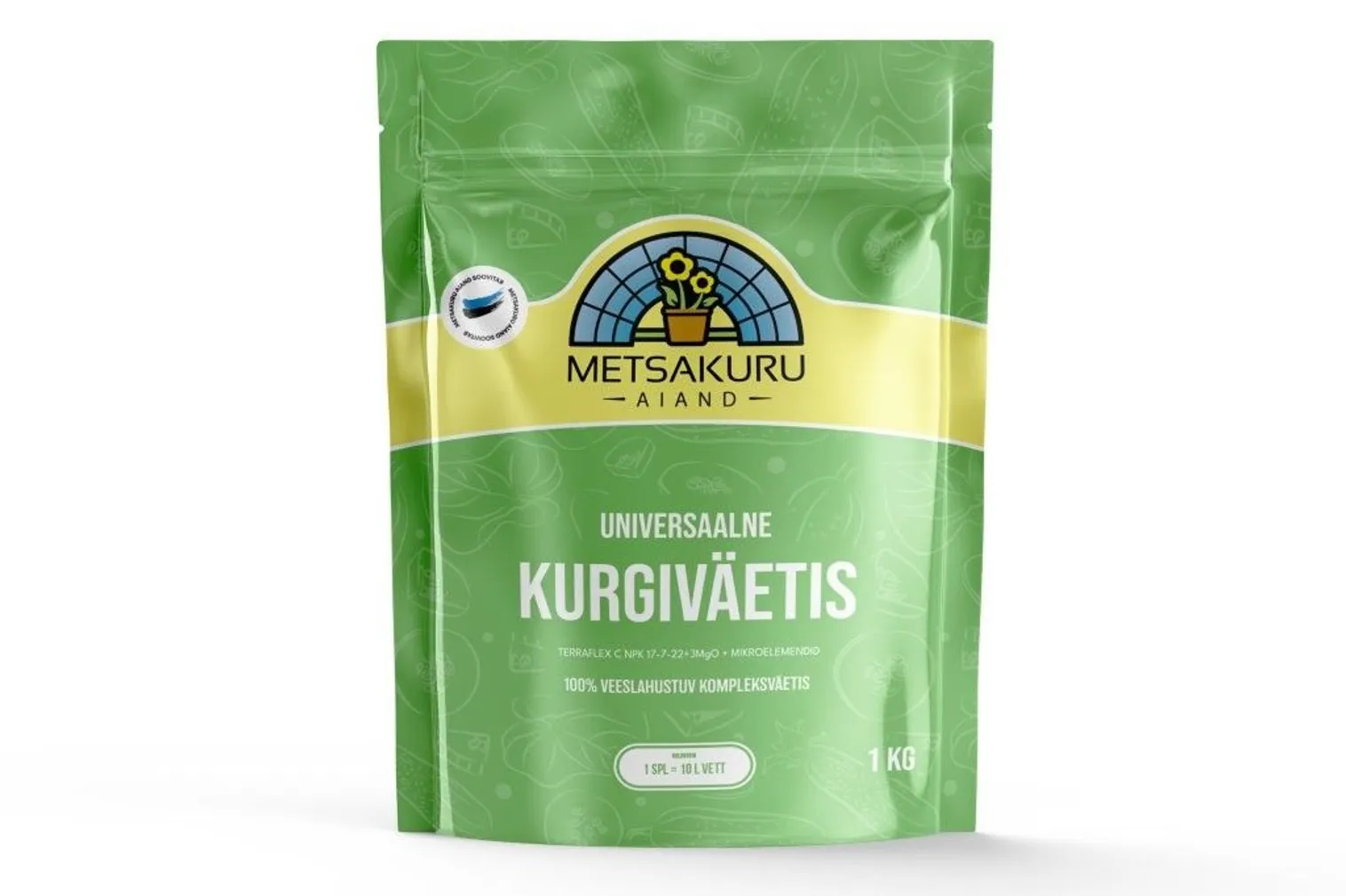 UNIVERSAALNE KURGIVÄETIS METSAKURU AIAND 1KG