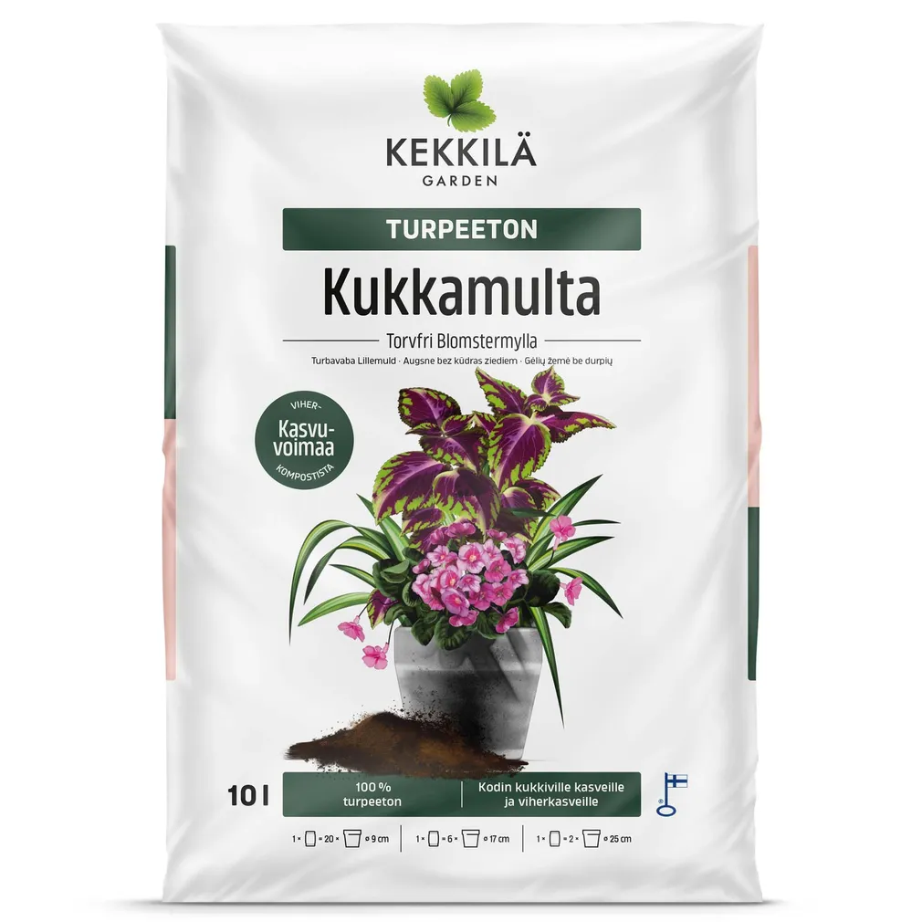 TURBAVABA LILLEMULD KEKKILÄ 10L