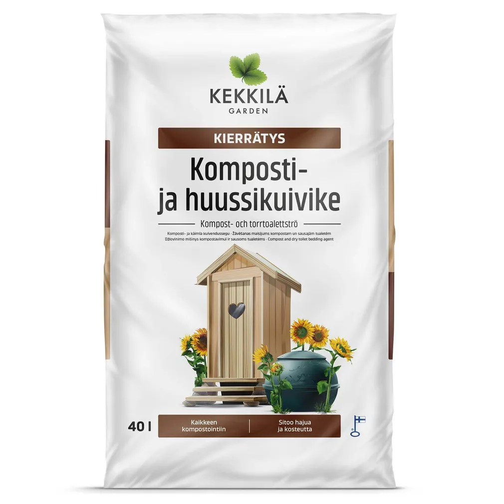 KOMPOSTI- JA KÄIMLA KUIVENDUSSEGU KEKKILÄ 40L