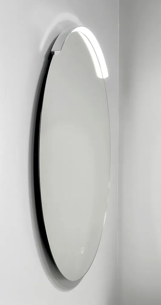 PEEGEL RB BATHROOM ÜMMARGUNE Ø80CM VALGUSTIGA ALUMIINIUM