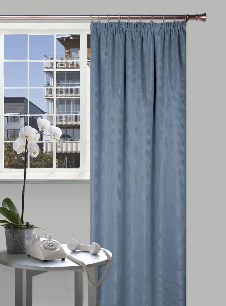 KARDIN SPLENDID 140X250CM PIMENDAV SININE