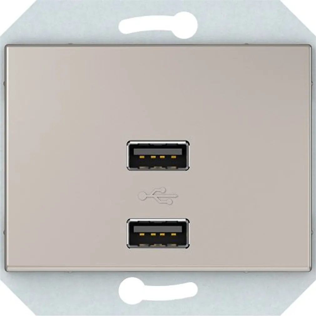 USB PESA VILMA XP500 RAAMITA 2XUSB 3,4 А ŠAMPANJA