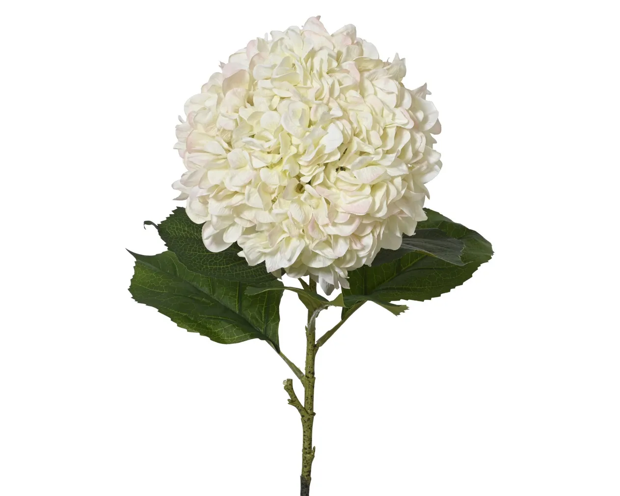 KUNSTLILL HORTENSIA 106CM VALGE